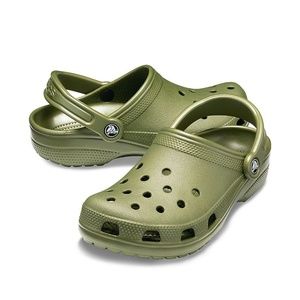 Crocs Classic Clog Slides Size 8 Army Green NEW